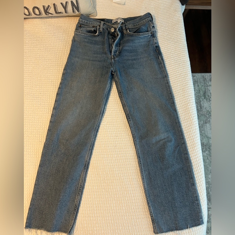 Re/Done Light Blue Denim Jeans